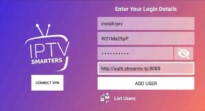 installer l'application smarters pro