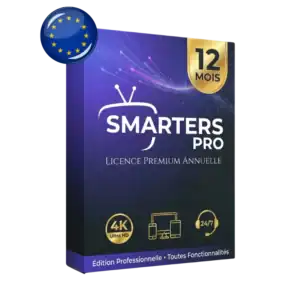 Abonnement Smarters Pro 12 Mois