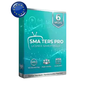 Abonnement Smarters Pro 6 Mois